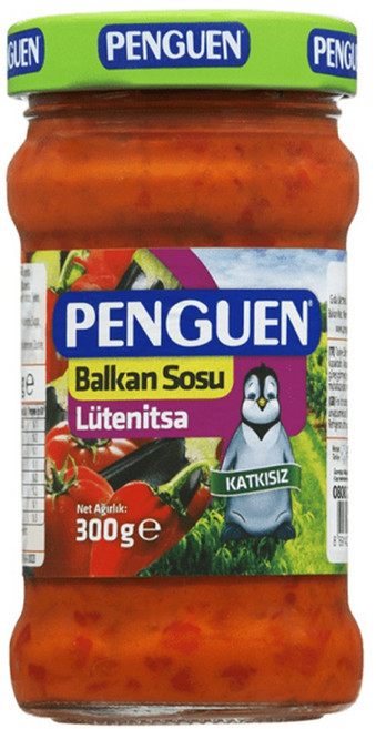 유러피안 펭귄 발칸소스 루테니사 마일드 비건 토마토 샐러드 스파게티 소스, 300g, 1개