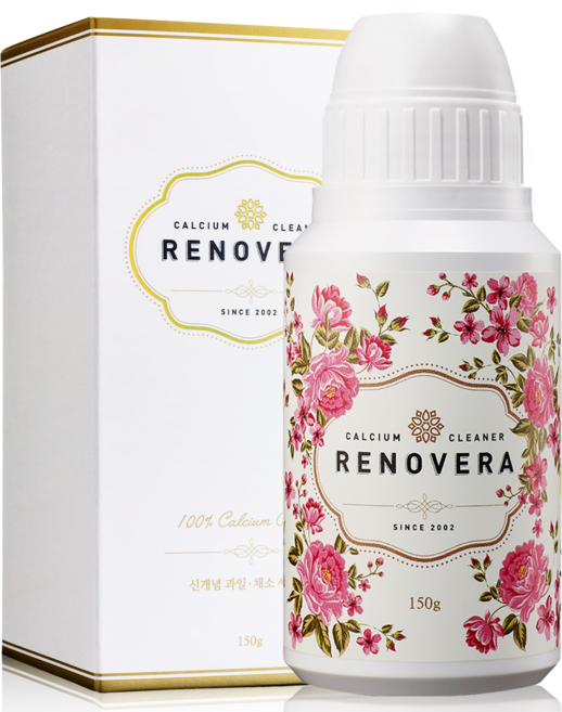 리노베라 칼슘파우더 과일세정제 장미, 150g, 1개