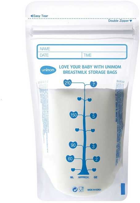 유니맘 모유저장팩 210ml, 120개입, 1개