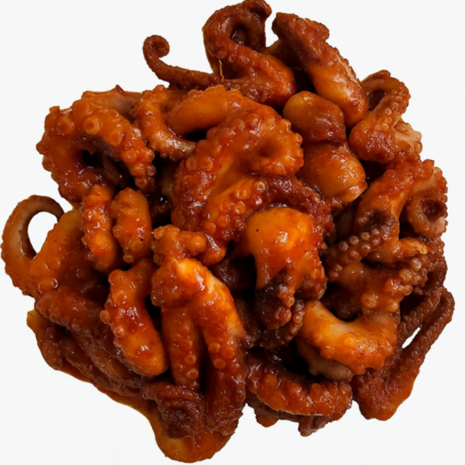 주꾸미 볶음 매운 양념 캠핑 음식 밀키트, 1개, 500g