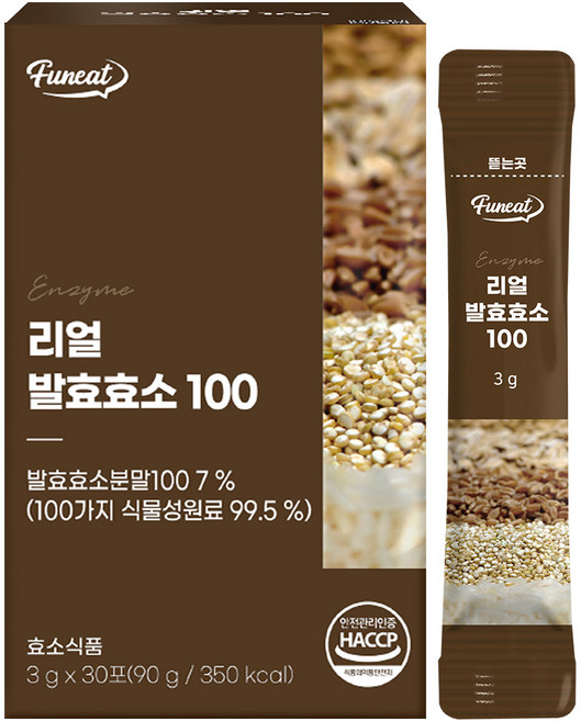 퍼니트 리얼 발효효소 100 30포, 90g, 1개