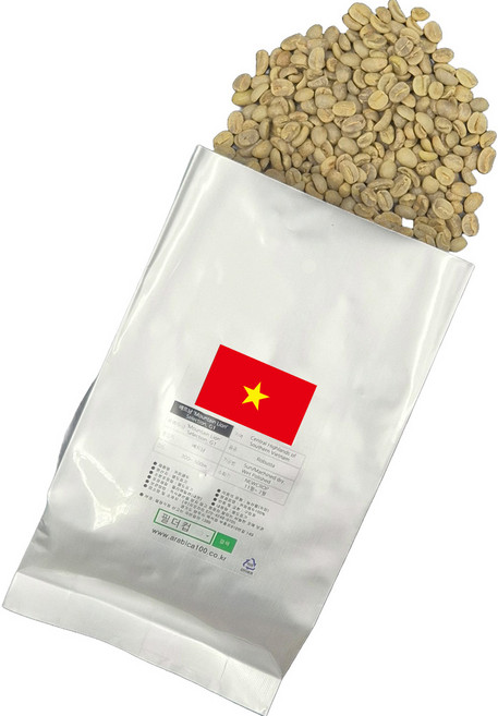 뉴크롭 커피생두 베트남 마운틴라이온 G1, 1개, 1kg