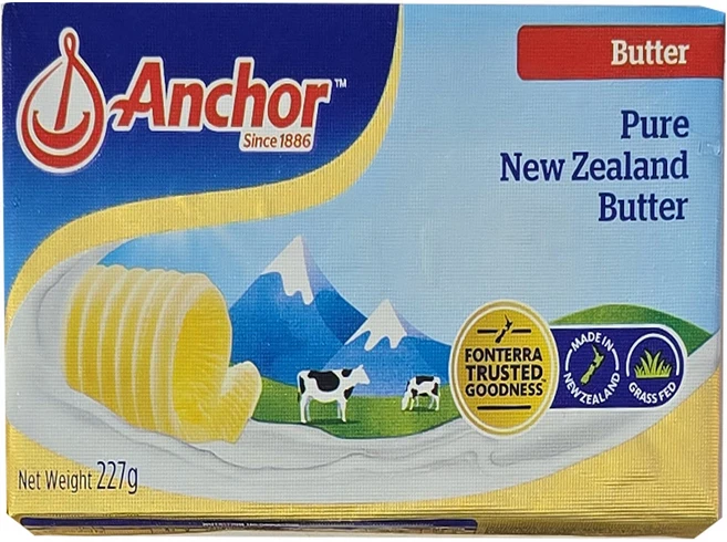 무염 앵커버터, 227g, 3개 - 쿠팡