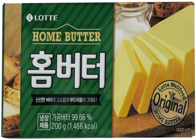 소금 넣지않은 롯데 홈버터 200g, 1개