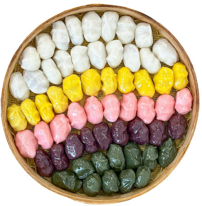 농가살리기 굳지않는 전라도 수제 주먹깨송편, 1개, 1kg