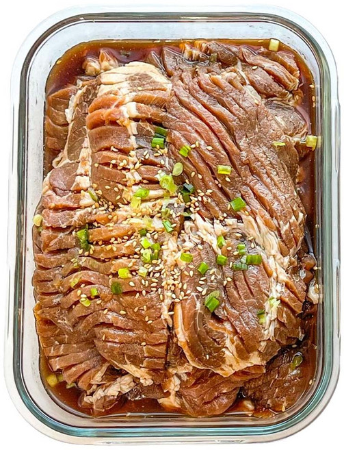 농가살리기 한근 돼지목살 양념 왕구이 (절찬판매!!), 4개, 600g