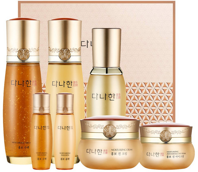 다나한 홍보 5종세트(3종세트+에센스+아이크림), 1세트