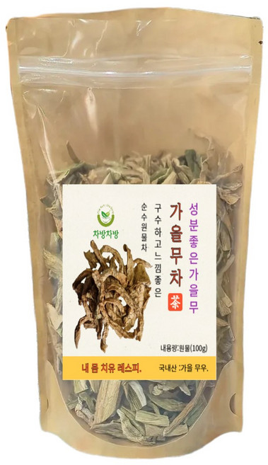 뽁은 가을 무차 무말랭이 100g, 1개, 1개입