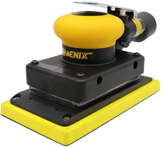 피닉스 골드 사각 에어샌더기 에어샌딩기 사각 흡진 패드 및 분진호스 포함 FX45PS, 1개