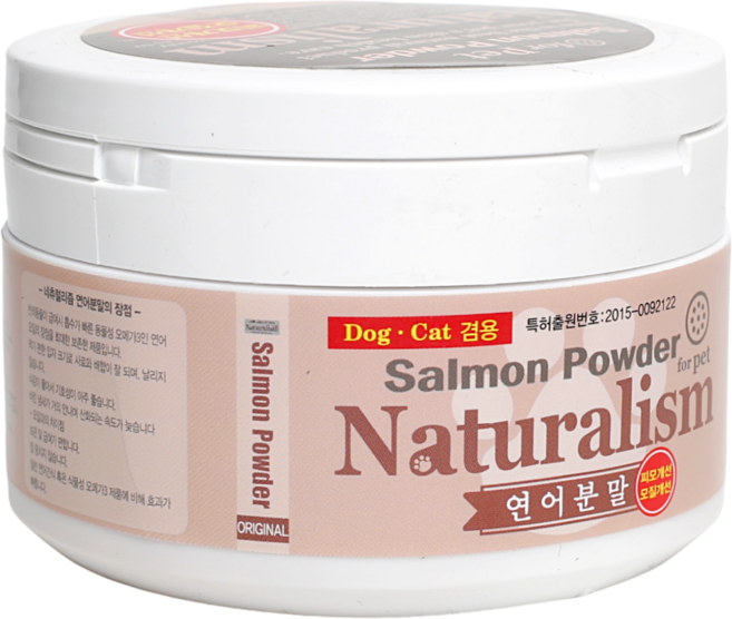 네츄럴리즘 특허받은 피부 모질 아토피 알러지 완화 연어분말 영양제, 피부/피모, 200g, 1개