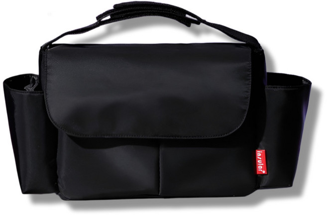 리웨이 유모차 정리함, 1개, 블랙