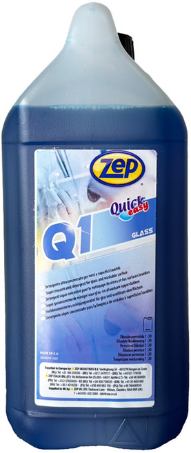 Zep 퀵이지Q1 2L 유리세정제 창유리 거울 유리창 쇼케이스 세정액 세제, 1개