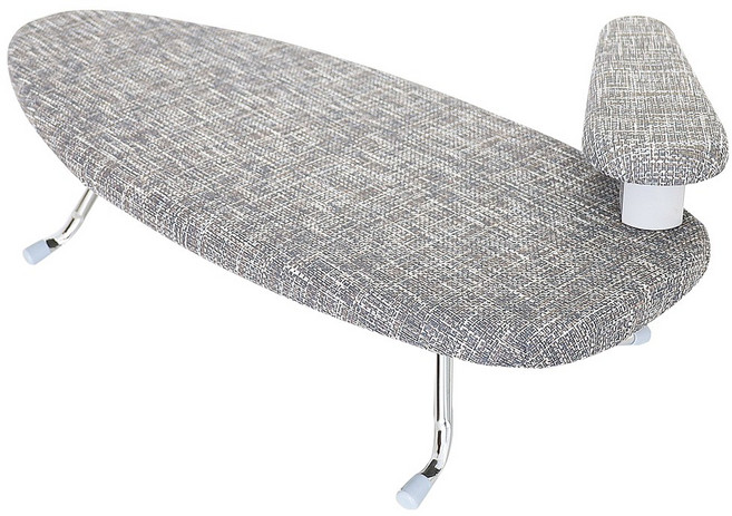 한주통상 그레이 패브릭 좌식다리미판 대형 + 소매판, 1개