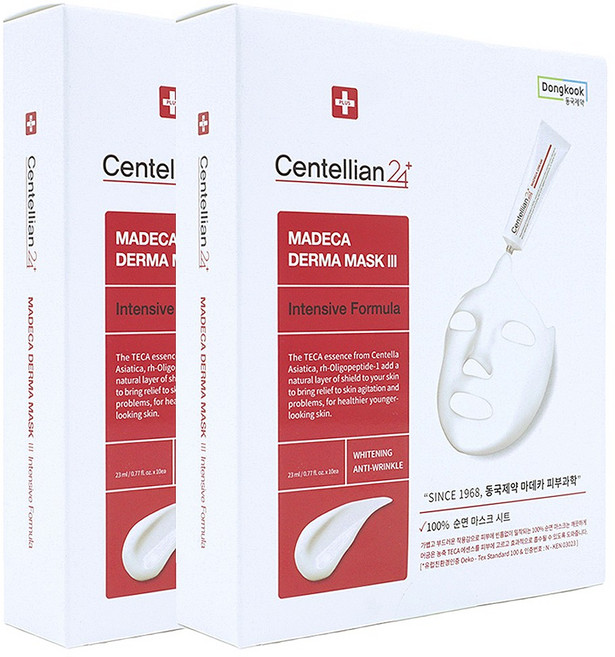 동국제약 센텔리안24 마데카 더마마스크팩 인텐시브포뮬러 시즌3, 1개입, 20개