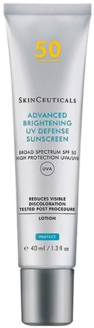 SkinCeuticals고급 브라이트닝 자외선 차단 보호 선크림 SPF50 40ml, 1개, 40g - 쿠팡