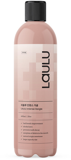 라울루 무알콜 가글 입냄새 구취제거제 구강청결제 편도결석예방, 1개, 600ml