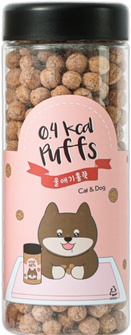 울애기홀쭉 비만/당뇨견 맞춤 저칼로리 건강 간식, 50g, 1개