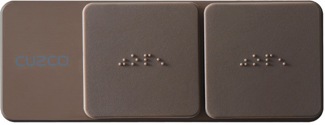 쿠스코 ZC-C90 2구 빌트인콘센트 매립콘센트(파워코드 포함), 콘센트+콘센트(+파워코드), 우드브라운, 1개