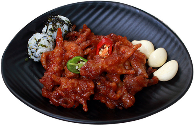 다솔직화구이 매운 무뼈닭발 화끈한맛 200g, 2개