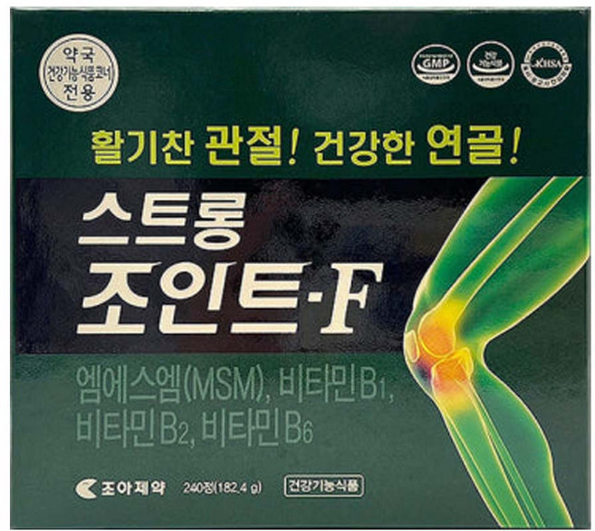 조아제약 스트롱 조인트-F, 1개, 182.4g
