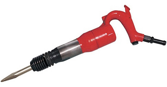 UDT 에어 치핑해머 콘크리트 고착물 파쇄 작업 UD-1S 노미별도, UD-3S, 1개