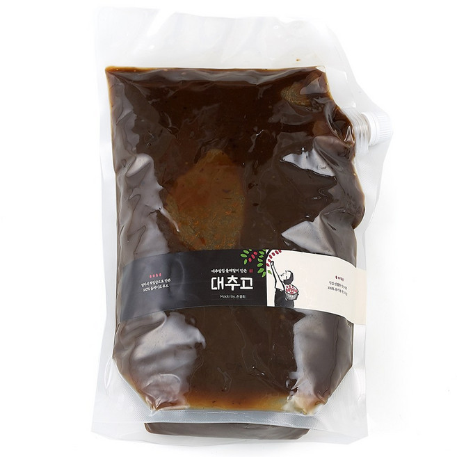 대추밭 둘째딸이 만든 수제 대추고 대추차 전통차 프리미엄 수제청 허밍테이블, 2kg, 1개, 1개입