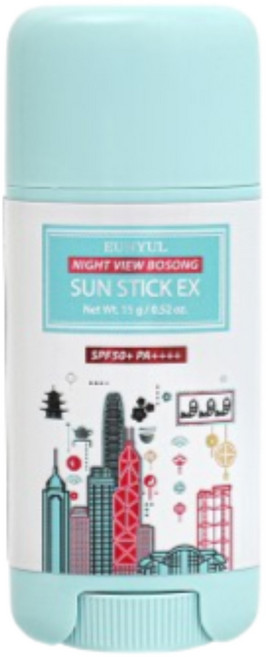 은율 나이트뷰 뽀송 선스틱 이엑스 SPF50+ PA++++, 15g, 2개