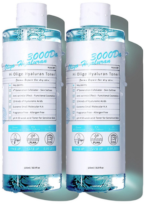 아이랩 하이 올리고 히알루란 토너, 500ml, 2개