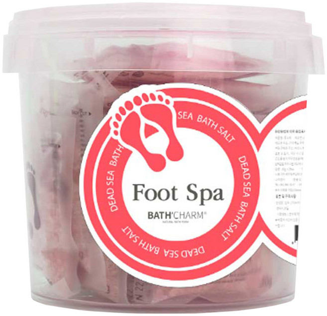 바스참 풋스파 족욕제 로즈 25p, 1개, 750g
