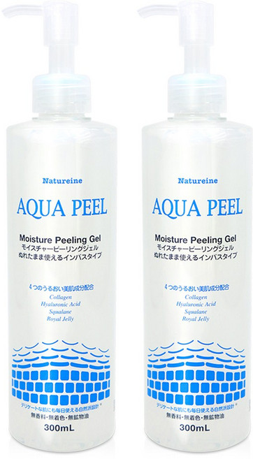 네츄레인 아쿠아 모이스처 필링 젤, 2개, 300ml