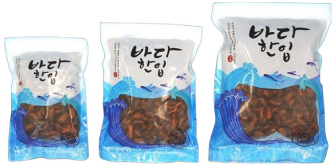 바다의품격 청정해역 국내산 명품 건홍합, 1개, 500g