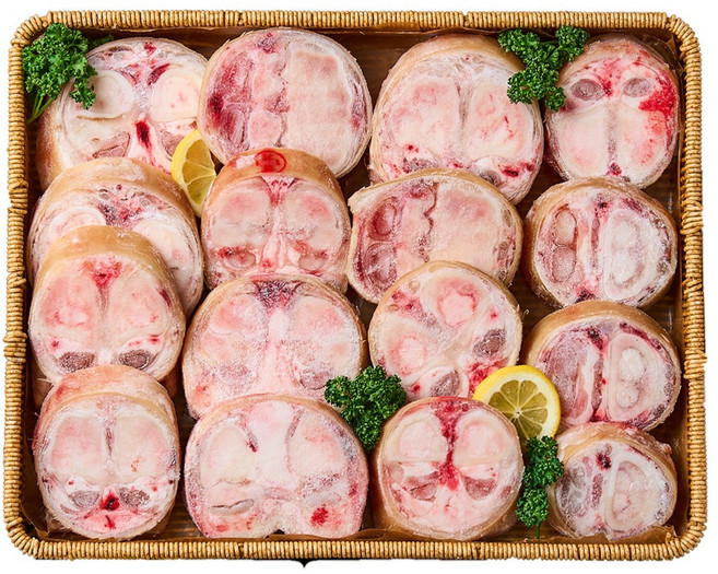 농가살리기 고단백 영양만점 횡성 한우 우족 세트, 1박스, 3kg