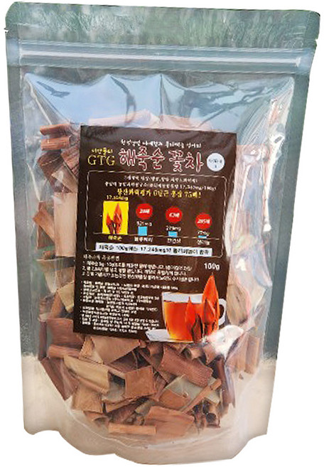 해죽순 꽃봉오리차 100g(미얀마 찌꺼기 없는 A급) 청정갯벌의 미네랄과 폴리페놀 덩어리, 1개, 1개입, 100g