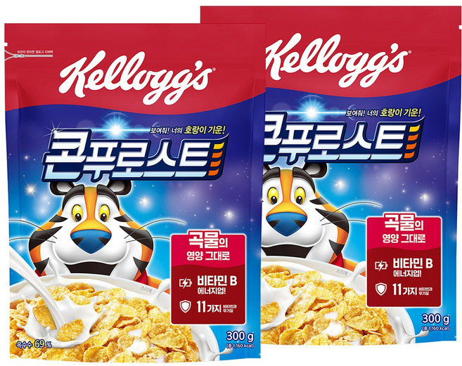 콘푸로스트 시리얼, 300g, 2개