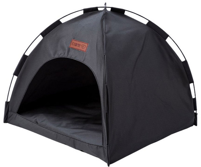 디클펫 반려동물 365 텐트 하우스, 블랙, 1개