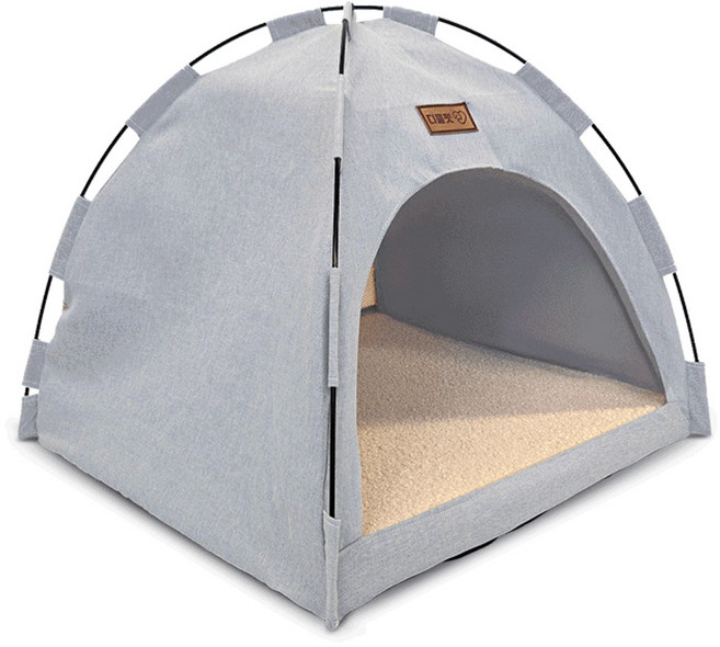 디클펫 반려동물 365 텐트 하우스, 그레이, 1개