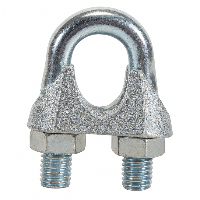 KD공구 기타 주물 와이어클립 와이어크립 와이어로프 부속, 10개, 주물 와이어클립 3/8