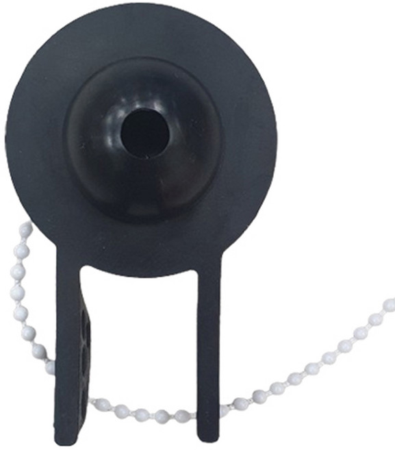 본라이프 양변기 PVC 마개 양변기고무마개 통고무마개, 검정, 1개