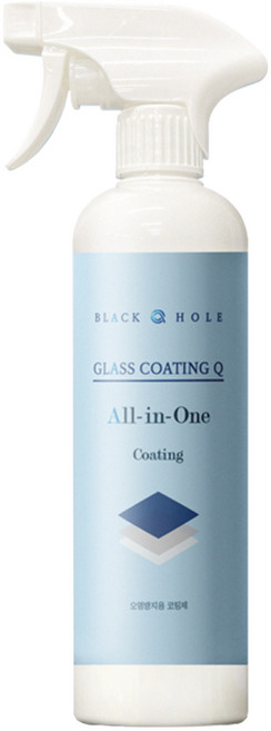 청소의 신세계를 경험하세요! 블랙홀 글라스 코팅큐 500ml + 전용타월 2장 포함, 500ml(전용타월2장 포함), 1개