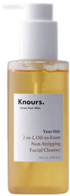 [유통기한임박] knours 놀스 유어온리 페이셜 클렌저 임산부 폼클렌징 비건 화장품 145ml (유통기한 2026.05.06까지), 1개