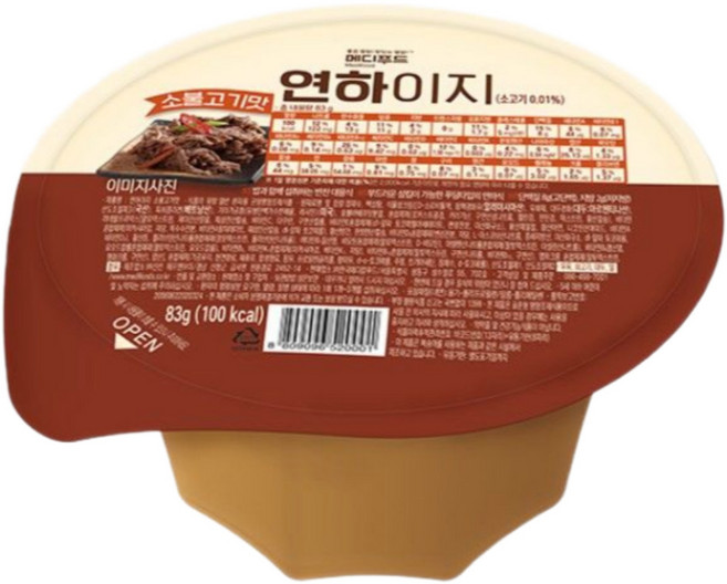 메디푸드 연하이지 소불고기맛, 20개, 83g