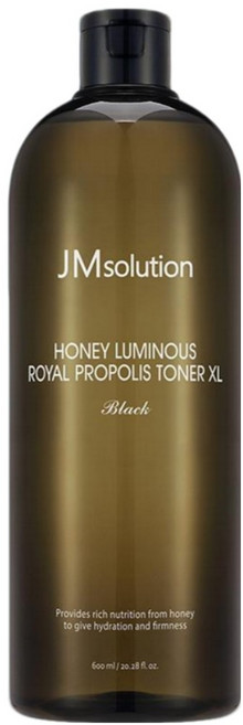 제이엠솔루션 꿀광 로얄 프로폴리스 토너 엑스 라지 블랙, 600ml, 1개