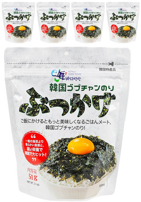 [파시] 곱창김볶음 일반맛 5봉, 5개, 51g