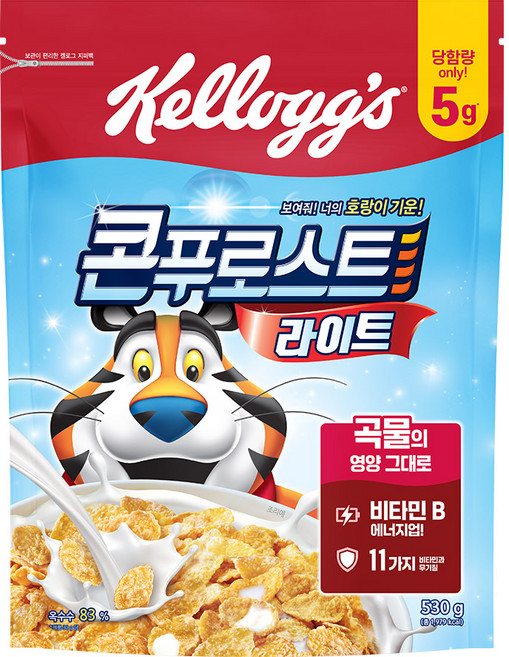 콘푸로스트 라이트 시리얼, 530g, 4개