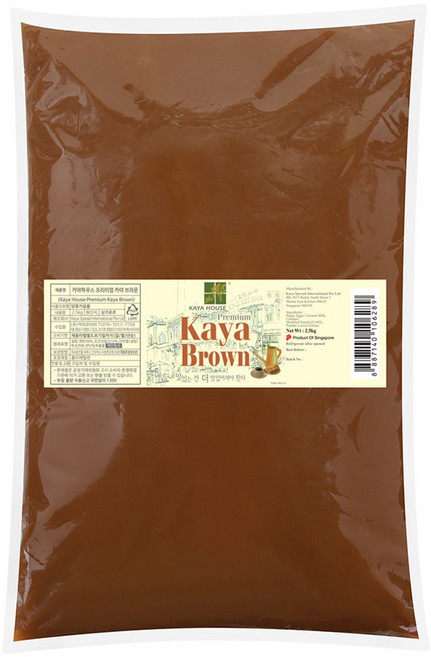카야하우스 프리미엄 카야잼 브라운, 2.5kg, 1개