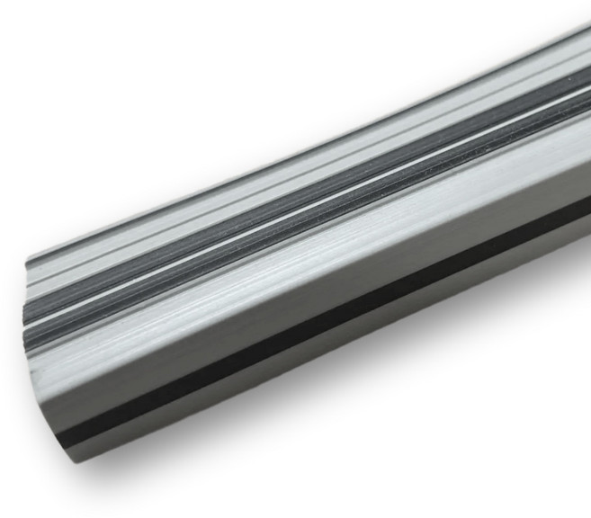 PVC 미끄럼방지 논슬립 계단 출입구 현관용 실내용 고정형 장판 마감재, 그레이, 1개