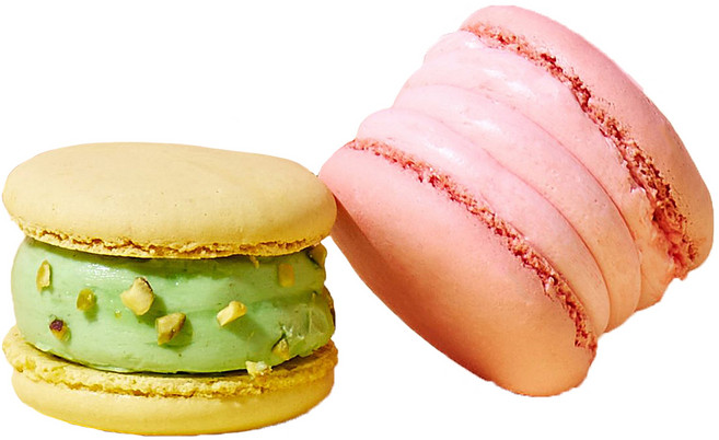 널담 봄뚱카롱 벚꽃에디션 고식이섬유 마카롱 12구 (체리블라썸/피스타치오), 피스타치오 3세트, 12개, 50g