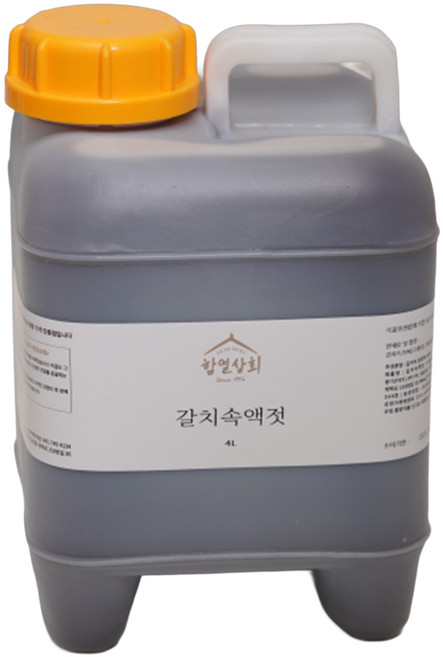 강경 함열상회 국내산 갈치속액젓 4L 청정 천일염 젓갈 원액 김장용 요리용 국간장 (2개이상 구매시 사은품 증정), 1개