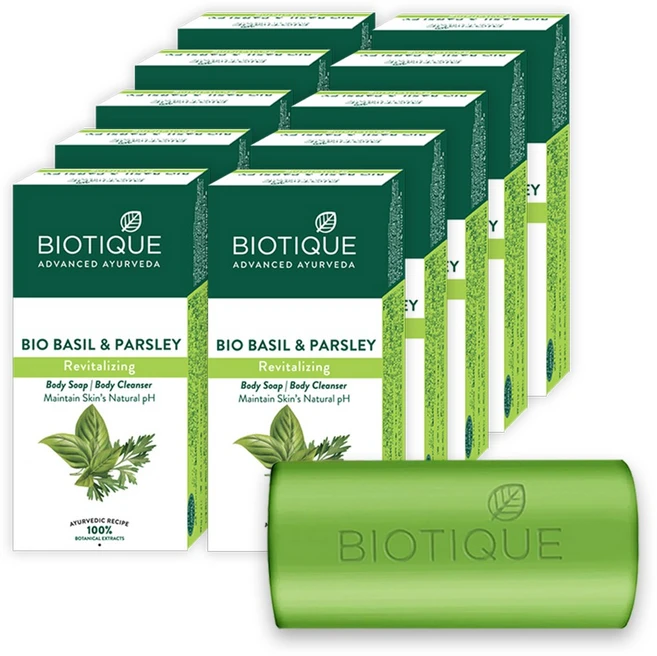 바이오티크 바질앤파슬리 비누, 150g, 10개입 - 쿠팡