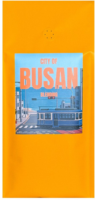 시티커피 부산 블렌딩 맛있는 카페용 원두, 1개, 1kg, 홀빈(분쇄안함)